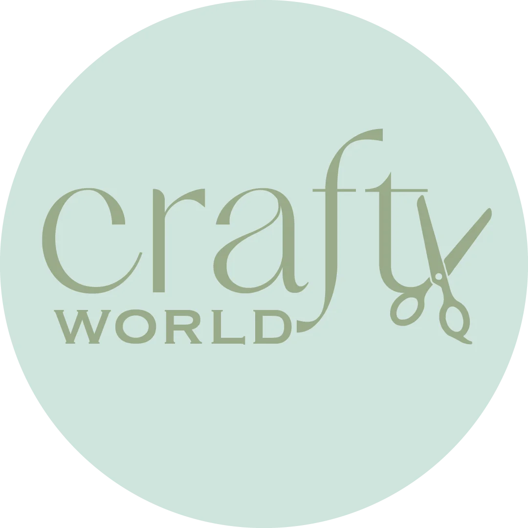 CraftyWorld logo mint