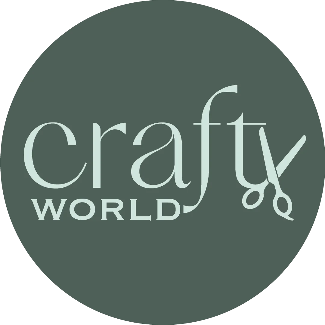 CraftyWorld logo verde oscuro