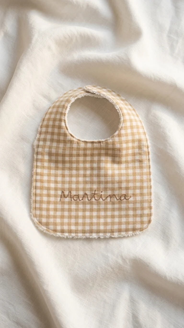 Babero personalizado detalle