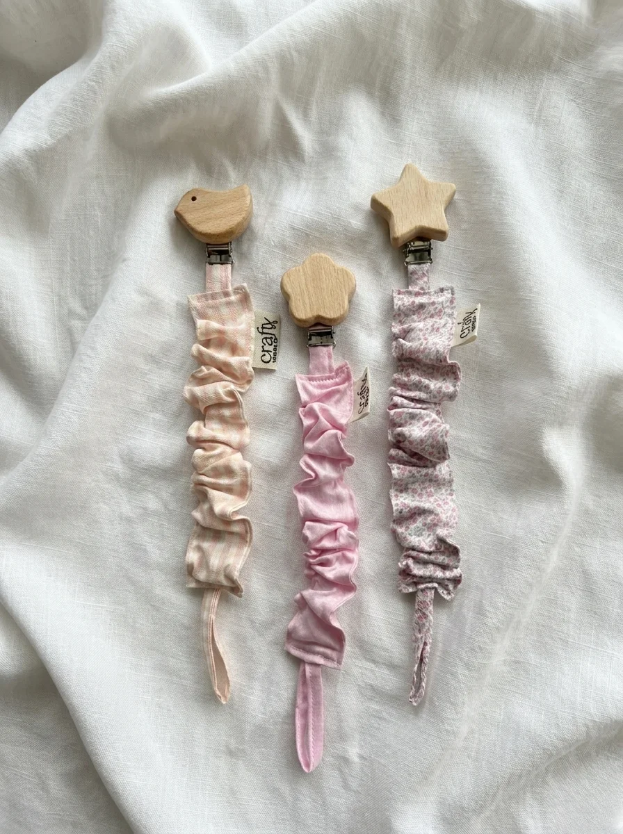 Chupetero personalizado detalle bordado