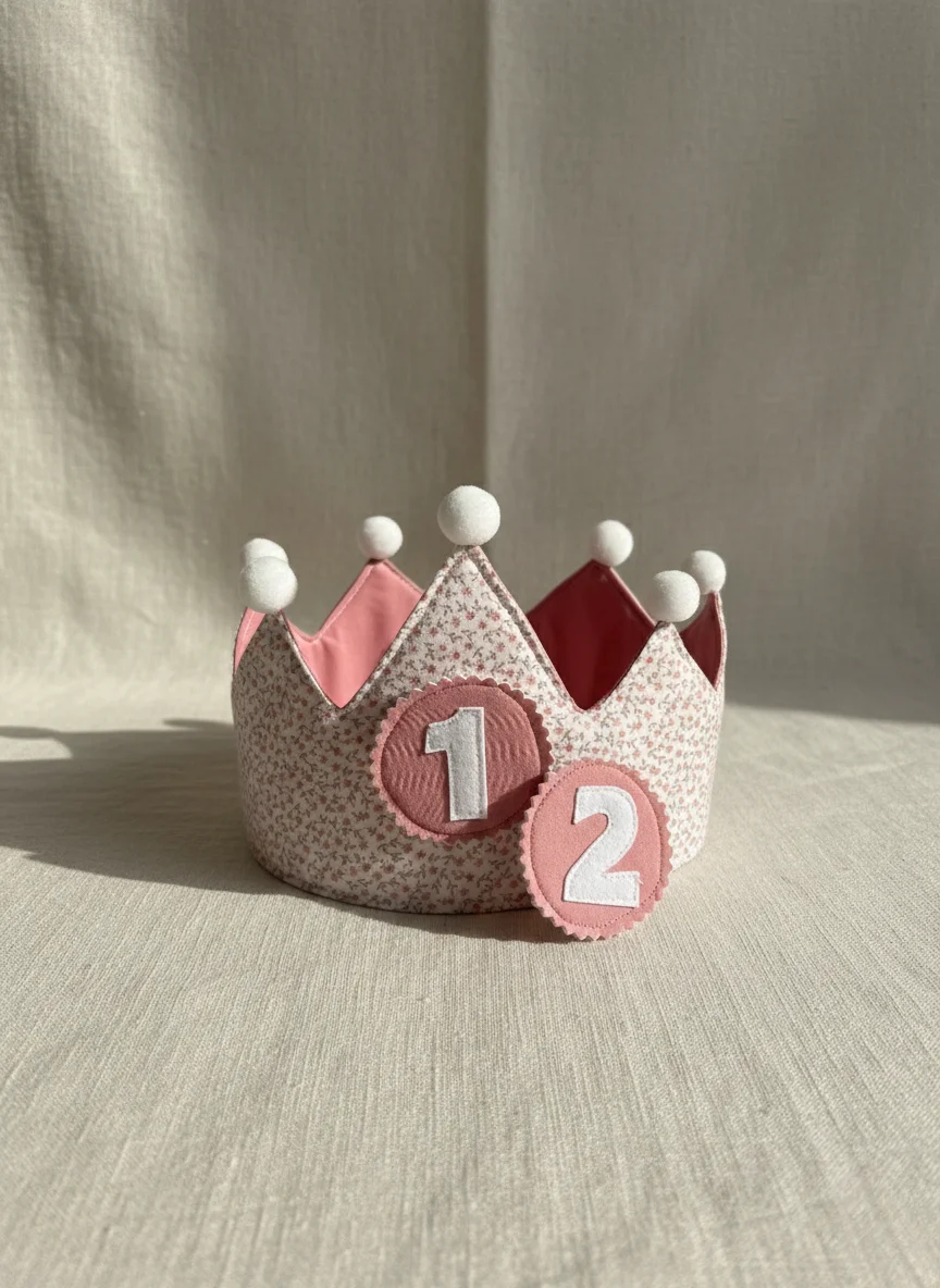 Corona de cumpleaños detalle