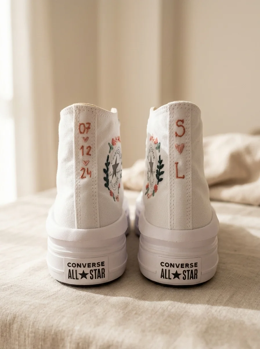 Zapatillas personalizadas detalle